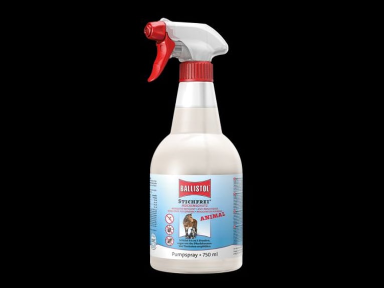 Ballistol Stichfrei Animal gegen Mücken, Pferdebremsen, Fliegen, Zecken und Grasmilben 750ml UVP 40€