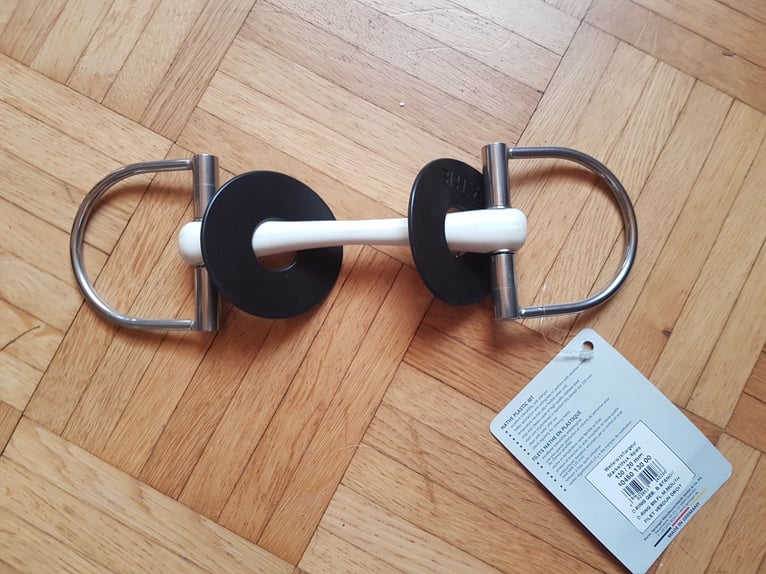 Nathe D-Ring Gebiss, Stangengebiss, biegsame Stange 130 cm NEU !