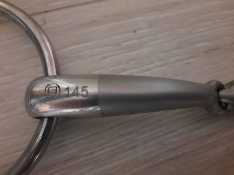  SPRENGER Wassertrense Satinox  14,5cm Gebiss doppelt gebrochen ergonomisch