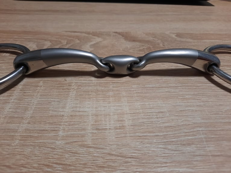  SPRENGER Wassertrense Satinox  14,5cm Gebiss doppelt gebrochen ergonomisch