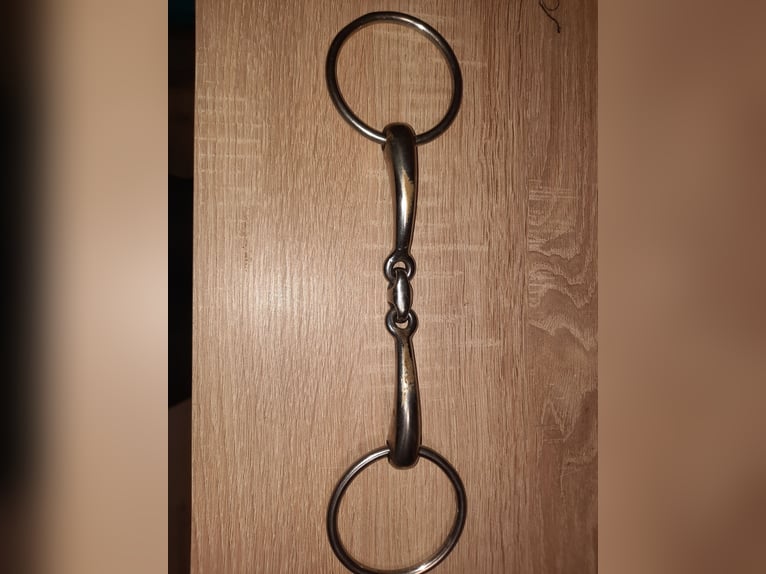 Wassertrense doppelt gebrochen Gebiss 15,5cm 18mm ergonomisch
