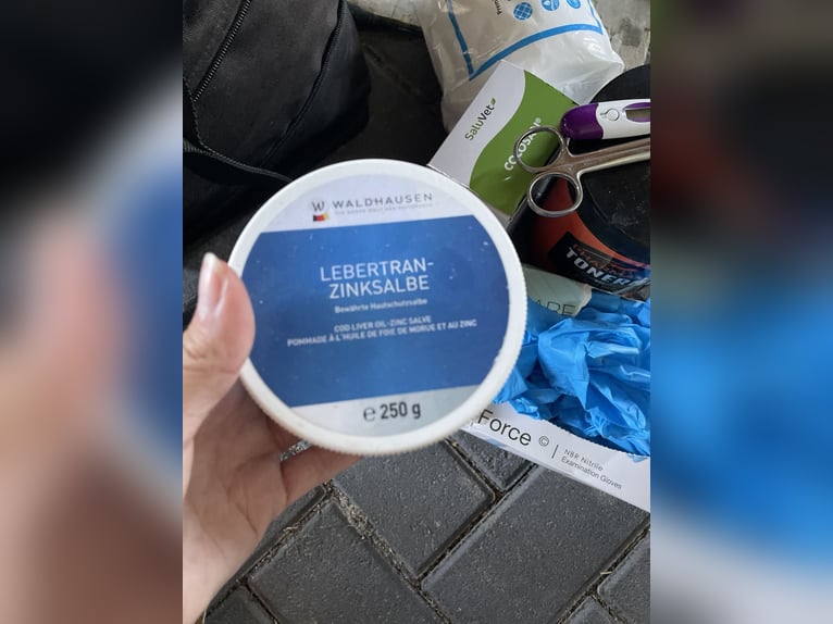 Stallapotheke (teilweise unbenutzte Produkte) Colosan dabei!
