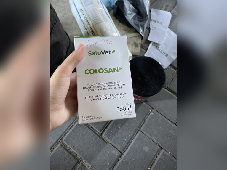 Stallapotheke (teilweise unbenutzte Produkte) Colosan dabei!