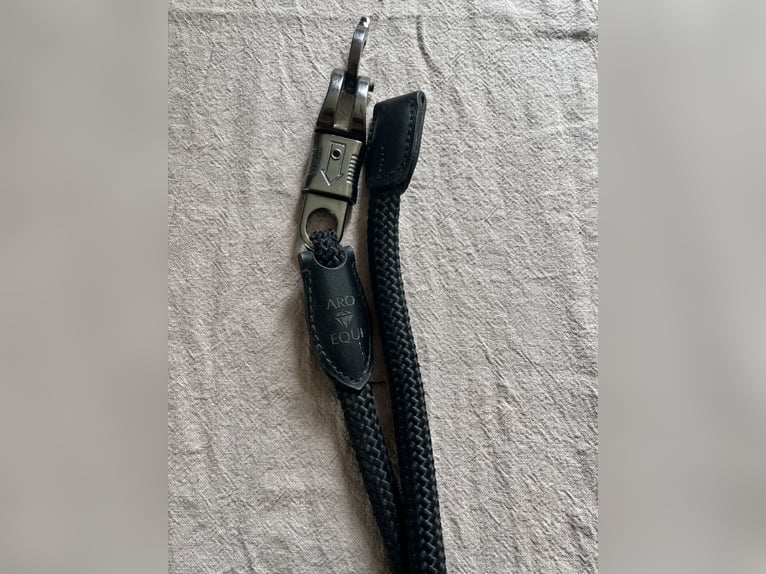Aro Equi Lederhalfter, Schwarz, Größe WB