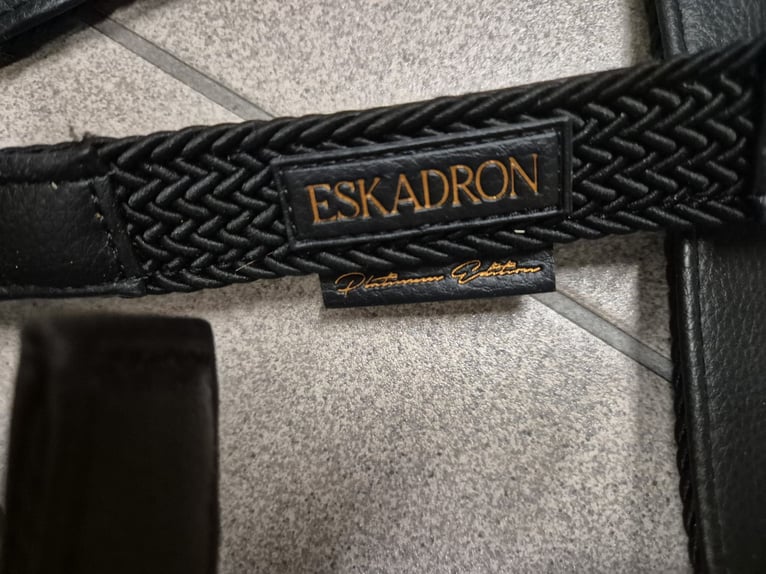 ESKADRON Halfter Platinum Edition schwarz Gr. V (VB) mit Strick