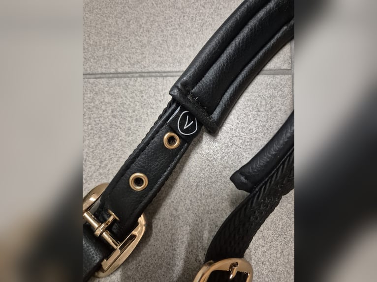 ESKADRON Halfter Platinum Edition schwarz Gr. V (VB) mit Strick