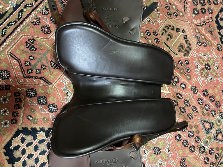 Kieffer Trailsattel, braun, selten genutzt.