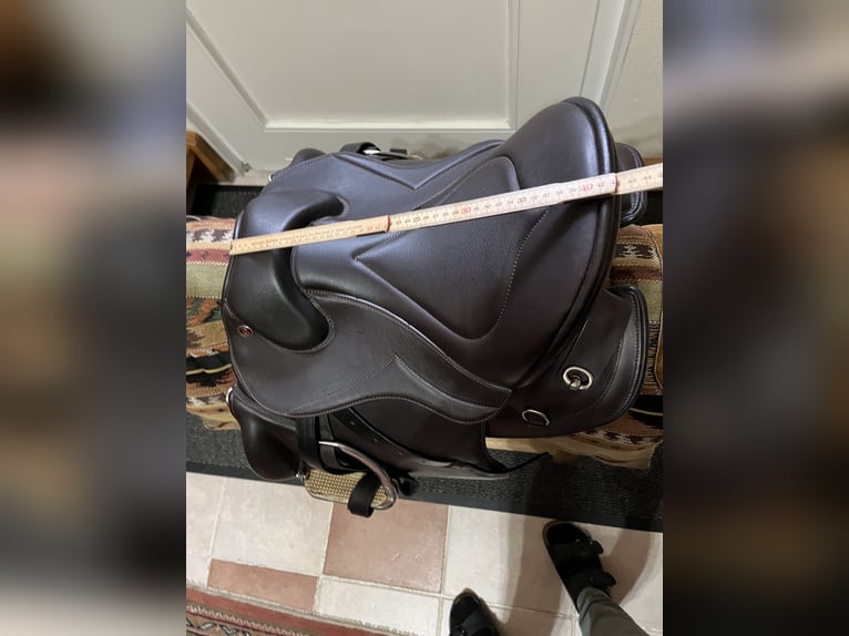Kieffer Trailsattel, braun, selten genutzt.