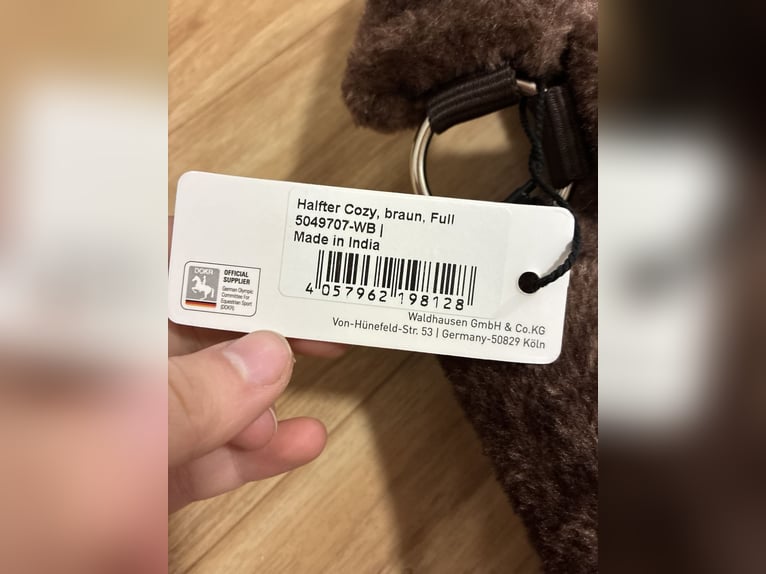 Waldhausen Halfter WB Teddy braun NEU