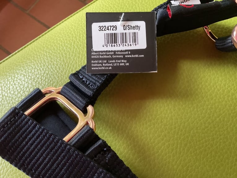 Halfter für ein Shetty, neu, Farbe blau/rose