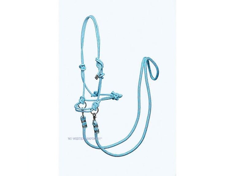 FREE RIDING Knotenhalfter + Zügeln ICY Knotenhalfter gebisslos UVP 39€