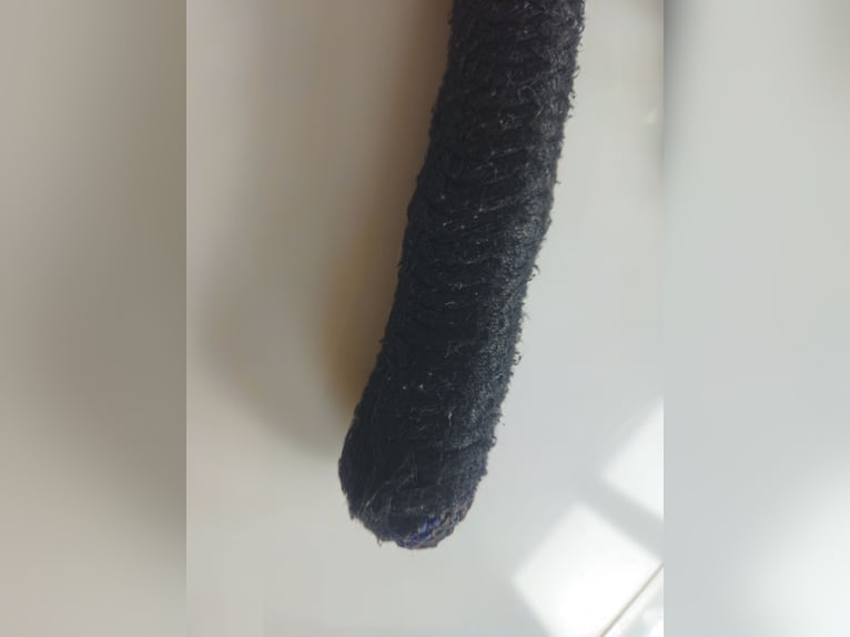 Jumbo Führstrick extra stabil aus Baumwolle, schwarz