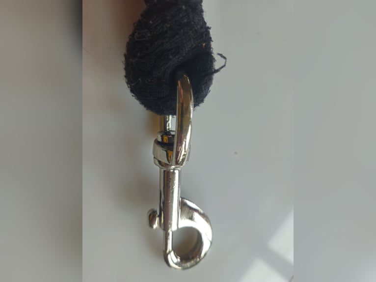 Jumbo Führstrick extra stabil aus Baumwolle, schwarz