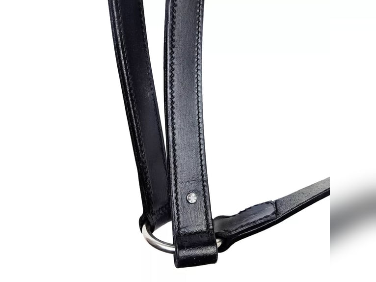 Neu! Martingal Hilfszügel Reit- Longierhilfe Ringmartingal WB Full schwarz Leder