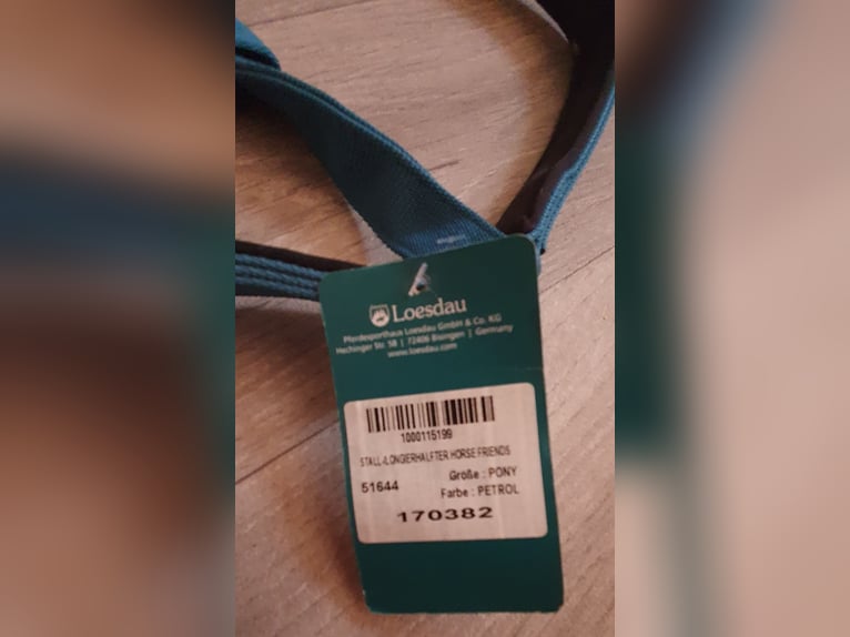Pony Stall & Longierhalfter Horse Friends mit Etikett