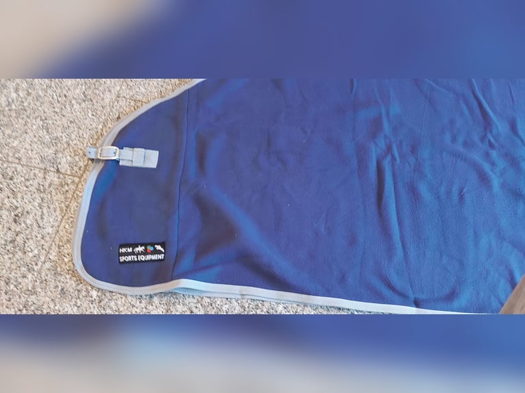 Abschwitzdecke blau 155 cm neu