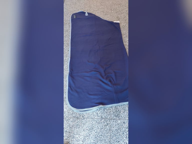 Abschwitzdecke blau 155 cm neu