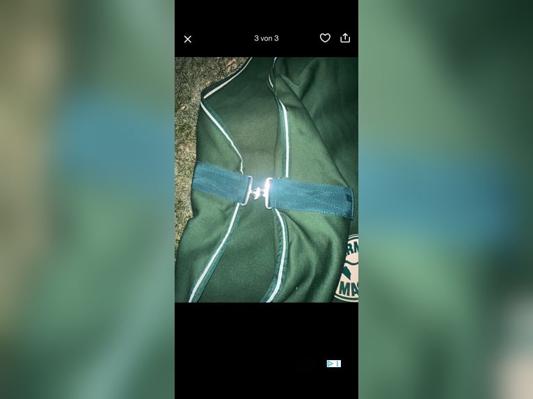 Abschwitzdecke Thermo Master 145cm grün