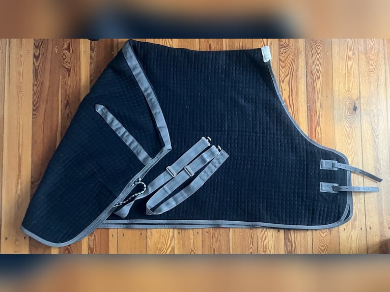 Ikonic Quilt Abschwitzdecke Stalldecke gesteppt blau L Kreuzgurte
