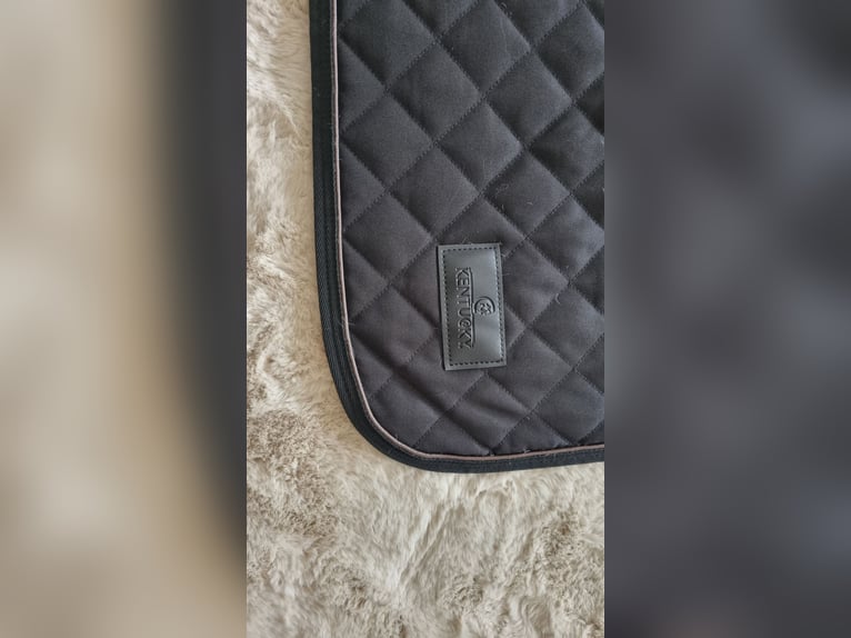 Kentucky Ausreitdecke schwarz 160g Gr. L Kaninchenfell