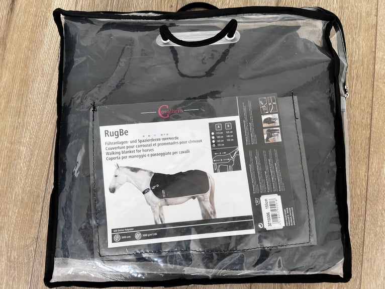 Covalliero RugBe Führanlagen- & Spazierdecke 155 cm – Top Zustand