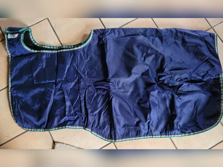 blaue gefütterte BUCAS Smartex Riding Nierendecke / Ausreitdecke