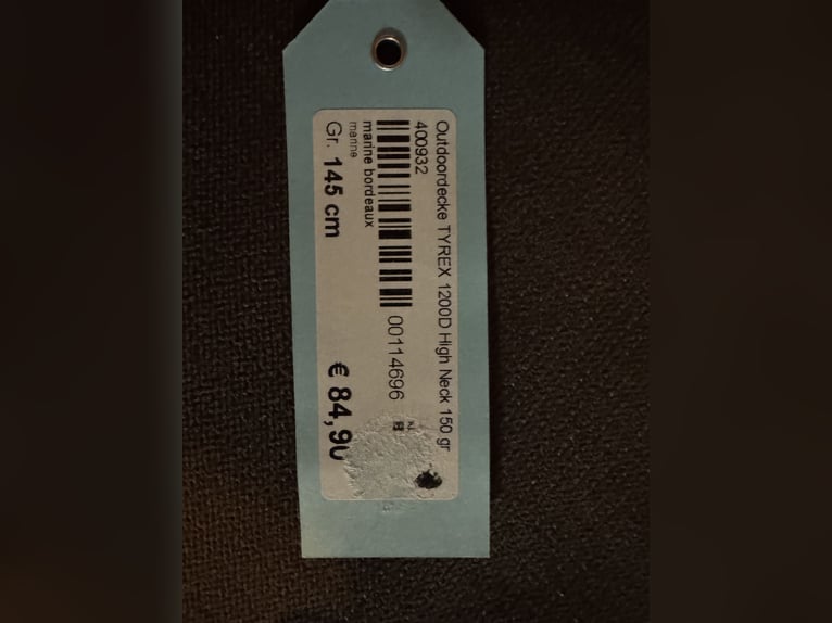 1200 D high neck Winterdecke Decke 150g 145 cm NEU tyrex