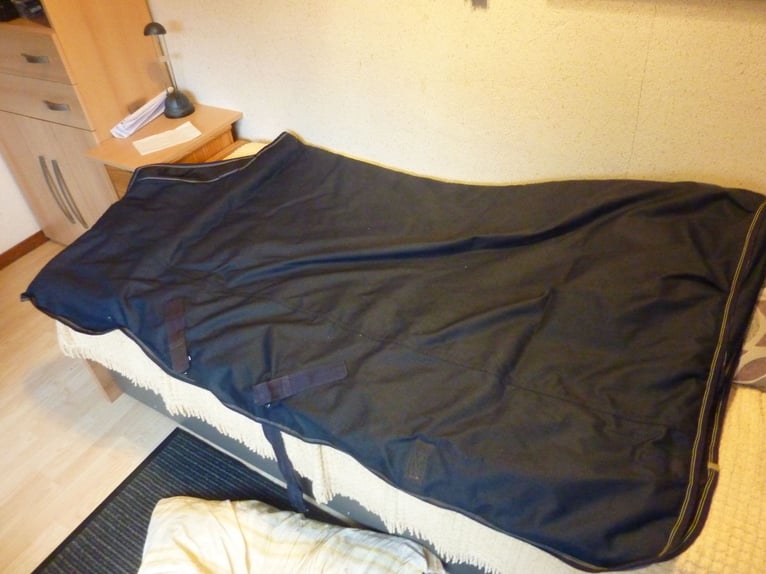 Kavalkade Outdoor Decke Montreal 155cm, 100g,Navy