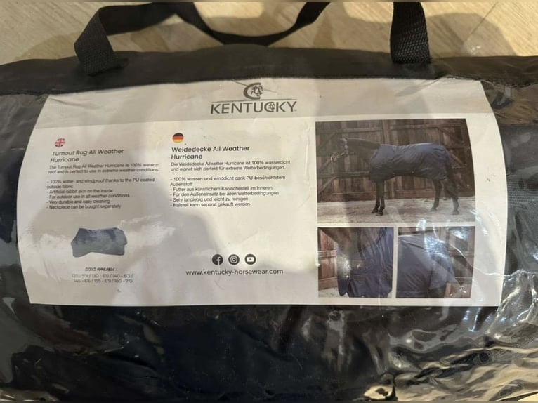 Kentucky Decke Turnout Rug All Weather Hurricane
