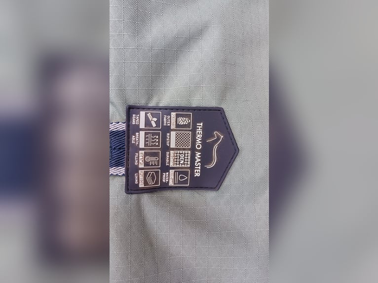 Regendecke mit Fleecefutter,  grün, 145cm 