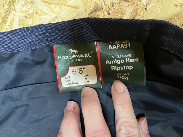 Verkauf sehr selten getragene Regendecke 145cm 50g Füllung