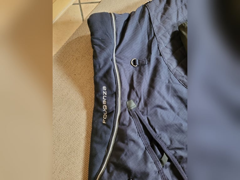 dunkelblaue Stalldecke - Größe 145 cm - Stable 400 - NEU/OVP