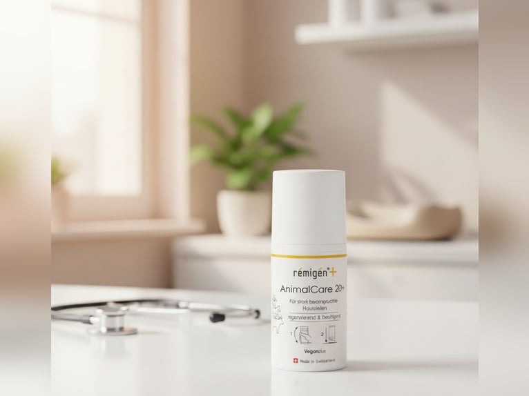 remigen+ AnimalCare 20+ | Lotion | Schweizer Hautpflege für Pferde | Wunden | Narben | Verletzungen