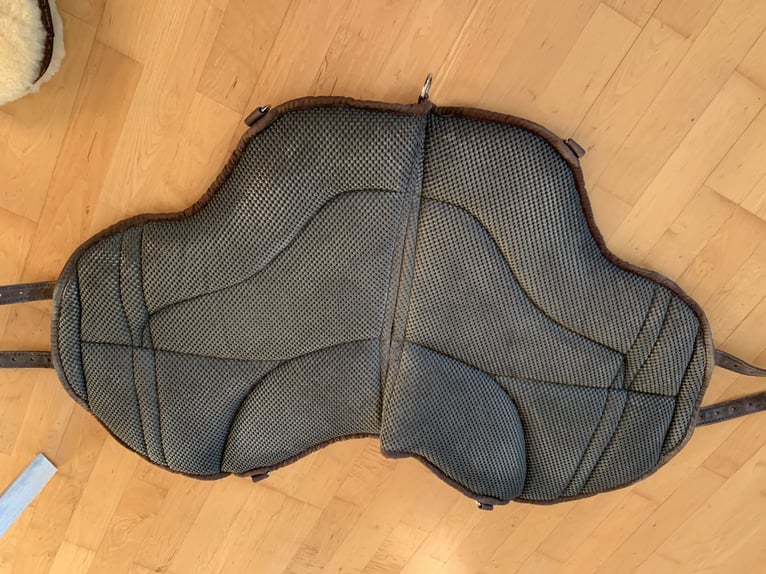 Reitpad Barefoot - Ride on bad, braun