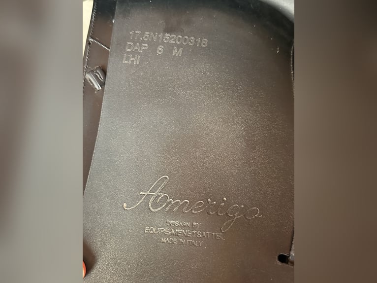 Amerigo Dressursattel Pinerolo 17,5 Zoll schwarz 