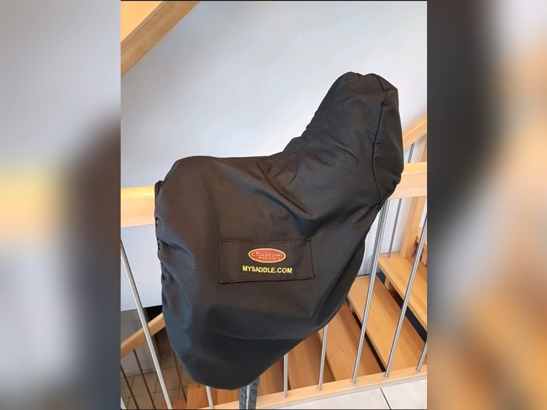 custom Saddlery Dressur Dressage Sattel Wolfgang Omni Monoflap gepflegt sauber hochwertig
