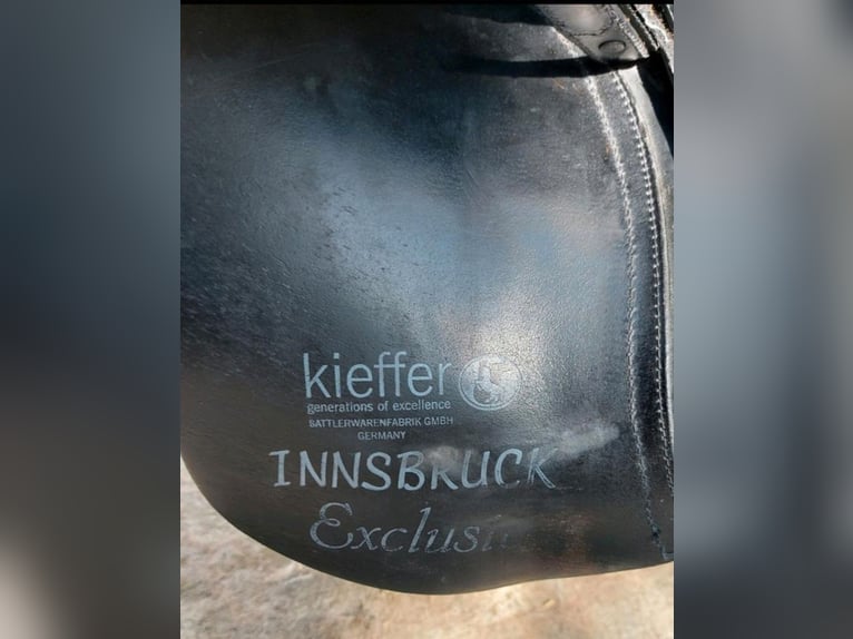 Dressursattel Kieffer Innsbruck Schwarz (Größe 2/ 17,5 -18 Zoll)