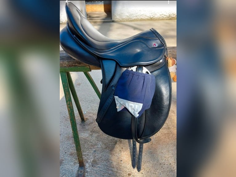 Dressursattel Kieffer Innsbruck Schwarz (Größe 2/ 17,5 -18 Zoll)