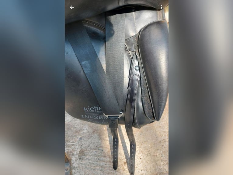 Dressursattel Kieffer Innsbruck Schwarz (Größe 2/ 17,5 -18 Zoll)