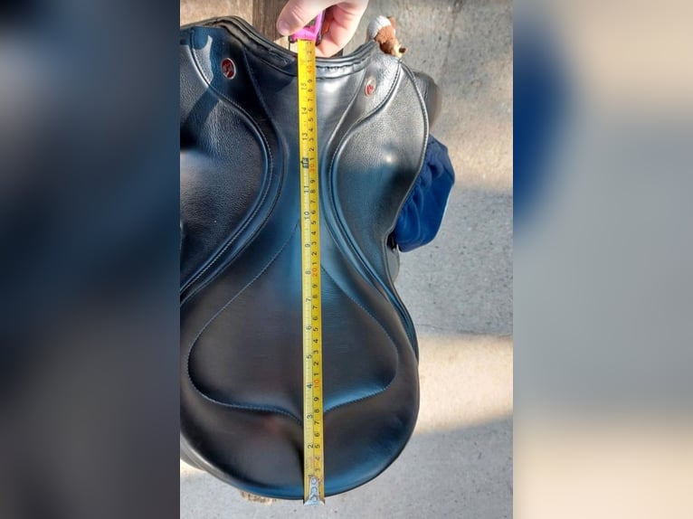 Dressursattel Kieffer Innsbruck Schwarz (Größe 2/ 17,5 -18 Zoll)