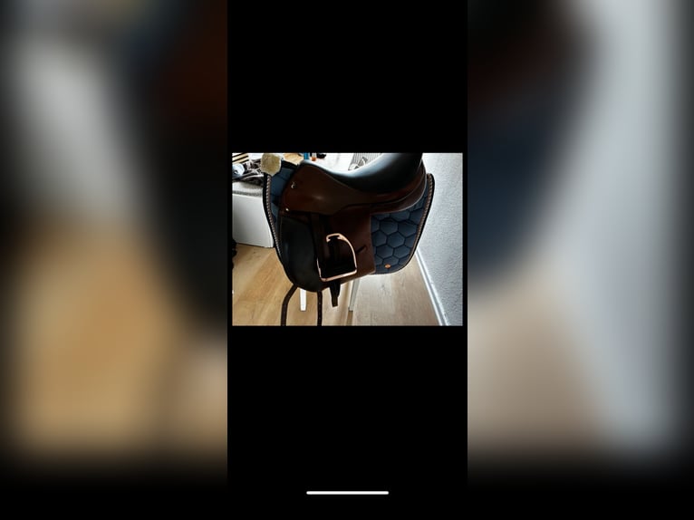 Dressursattel Leonardo Prestige 33 kw 17 Zoll braun
