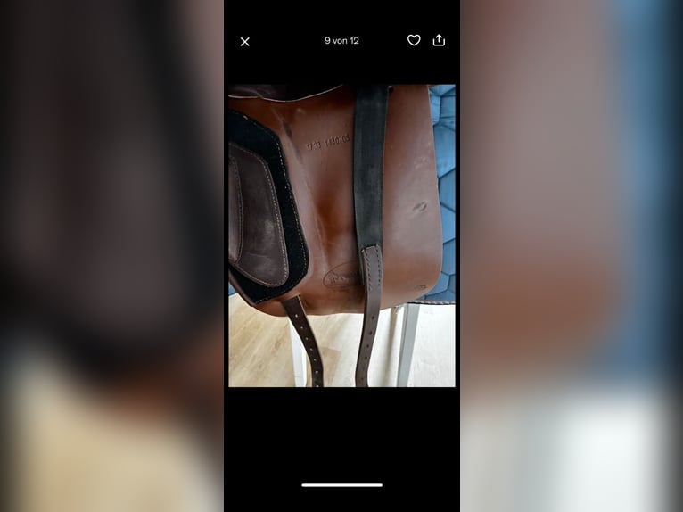 Dressursattel Leonardo Prestige 33 kw 17 Zoll braun