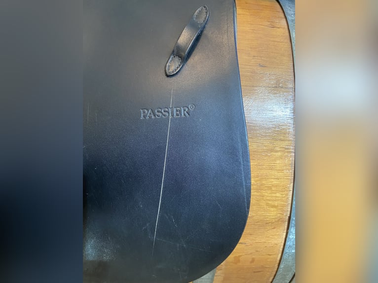 Dressursattel Passier Hubertus Schmidt 17" Zoll schwarz