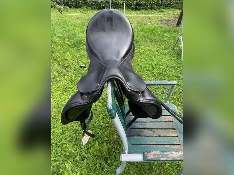 Dressursattel Prestige X-Optimax D 17/36 schwarz