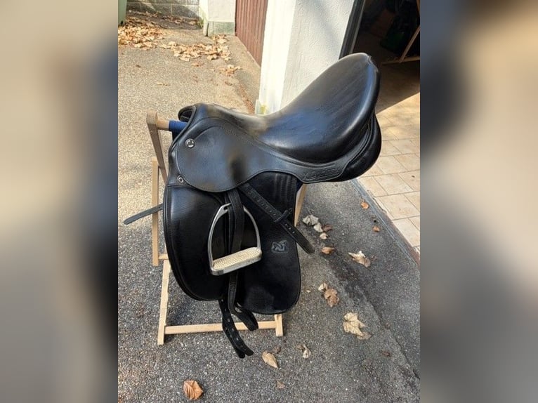 Dressursattel Prestige X-Optimax D 17/36 schwarz