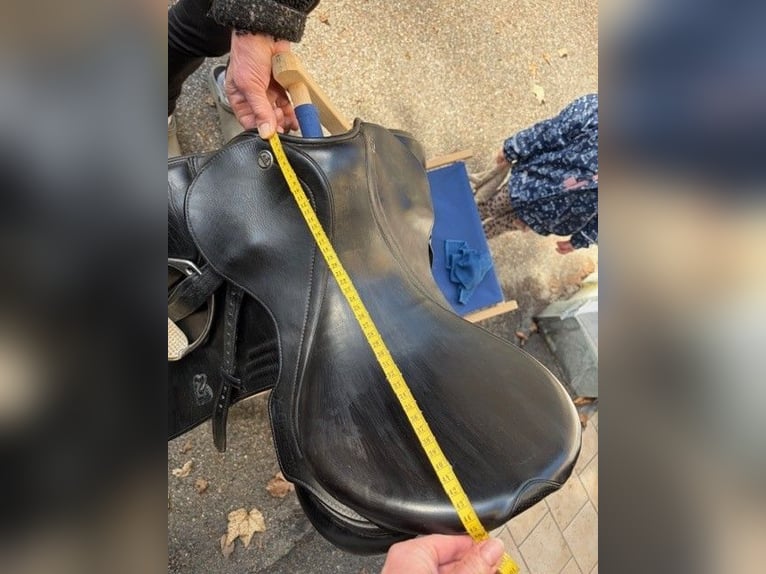 Dressursattel Prestige X-Optimax D 17/36 schwarz