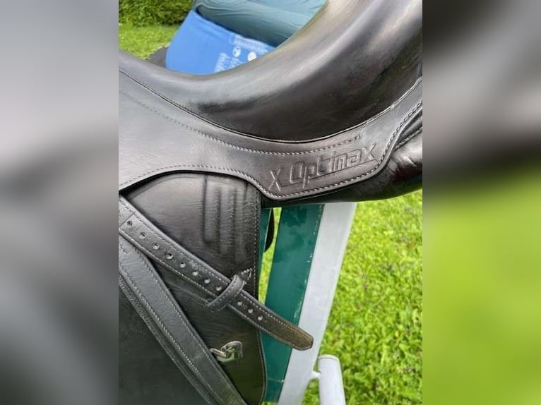 Dressursattel Prestige X-Optimax D 17/36 schwarz