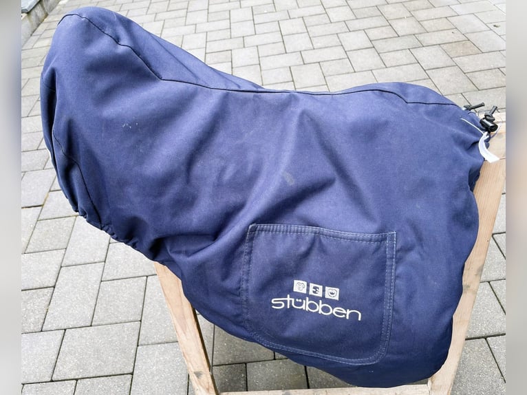 Dressursattel Stübben Virginia   Sitz  17,5 Kammer 30 schwarz