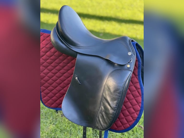 Dressursattel von Prestige - Top Dressage - Schwarz