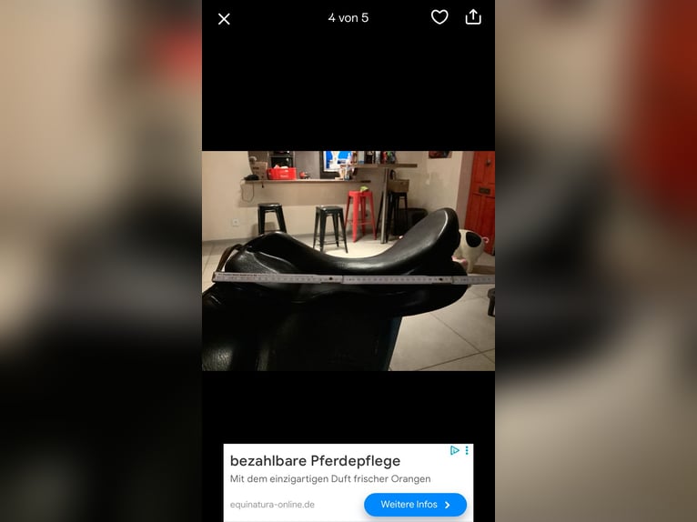 Edler Stübben DressurSattel 18 Zoll Top Zustand 
